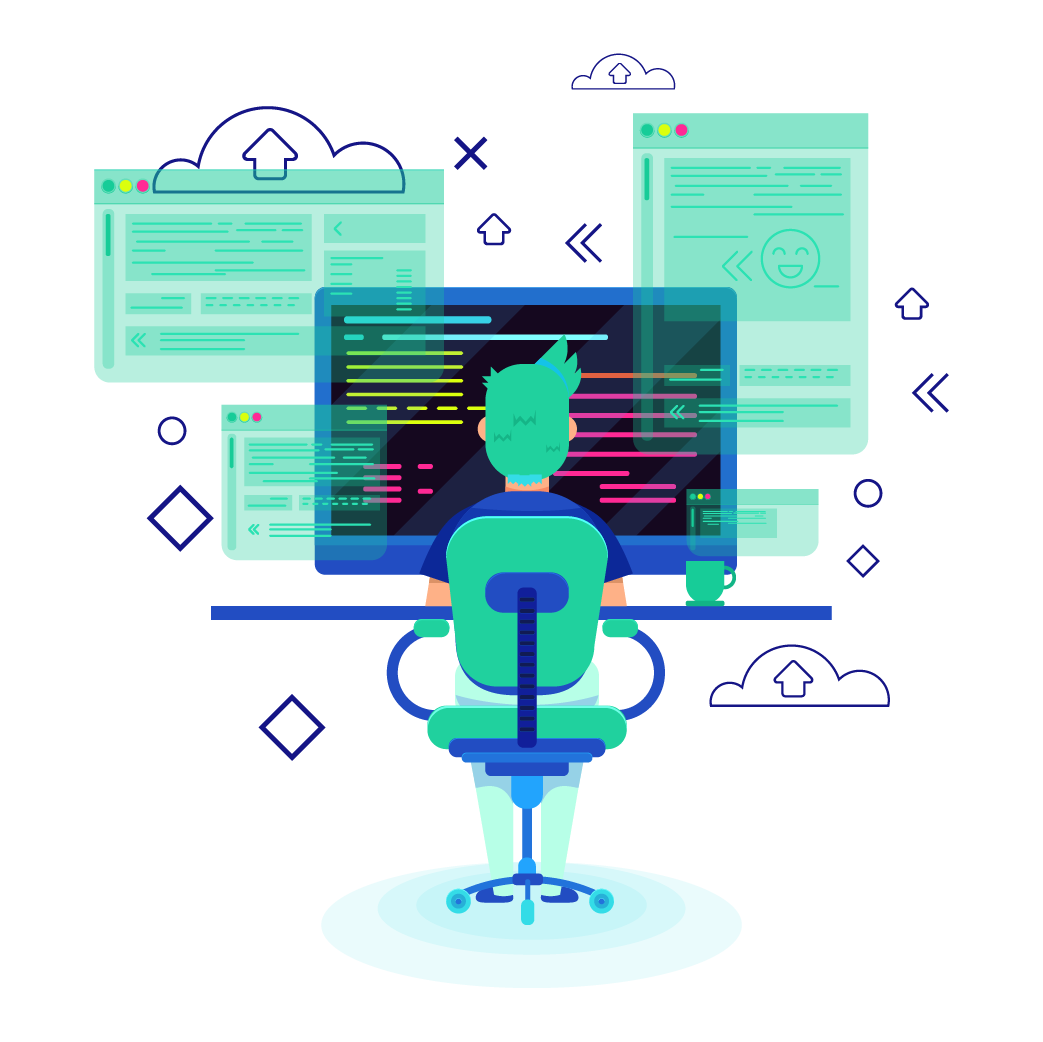 Profile illustration